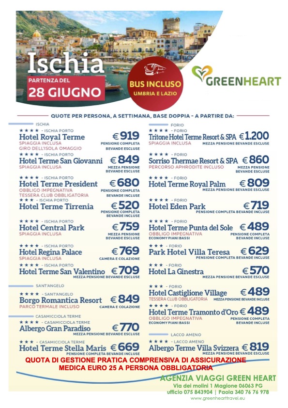 partenza 28 GIUGNO